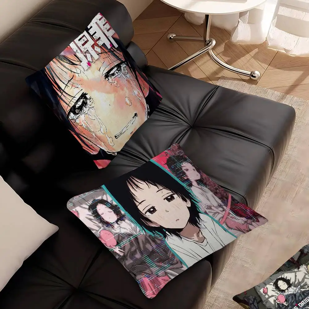 أنيمي تاكوبيس O-الأصلي الخطيئة غرزة محظوظ التنين وسادة غطاء أريكة غطاء وسادة ديكور غرفة المنزل الأطفال هدية