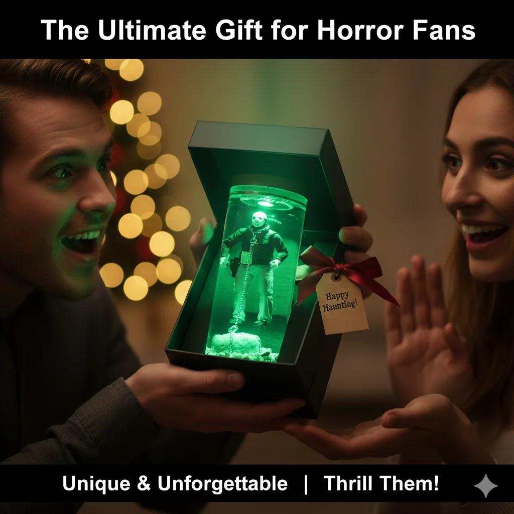 جيسون فورهيس أنبوب ماء ضوء الراتنج الشكل مصباح عيد الميلاد الرعب الديكور جو ضوء الليل لغرفة الطاولة هدية