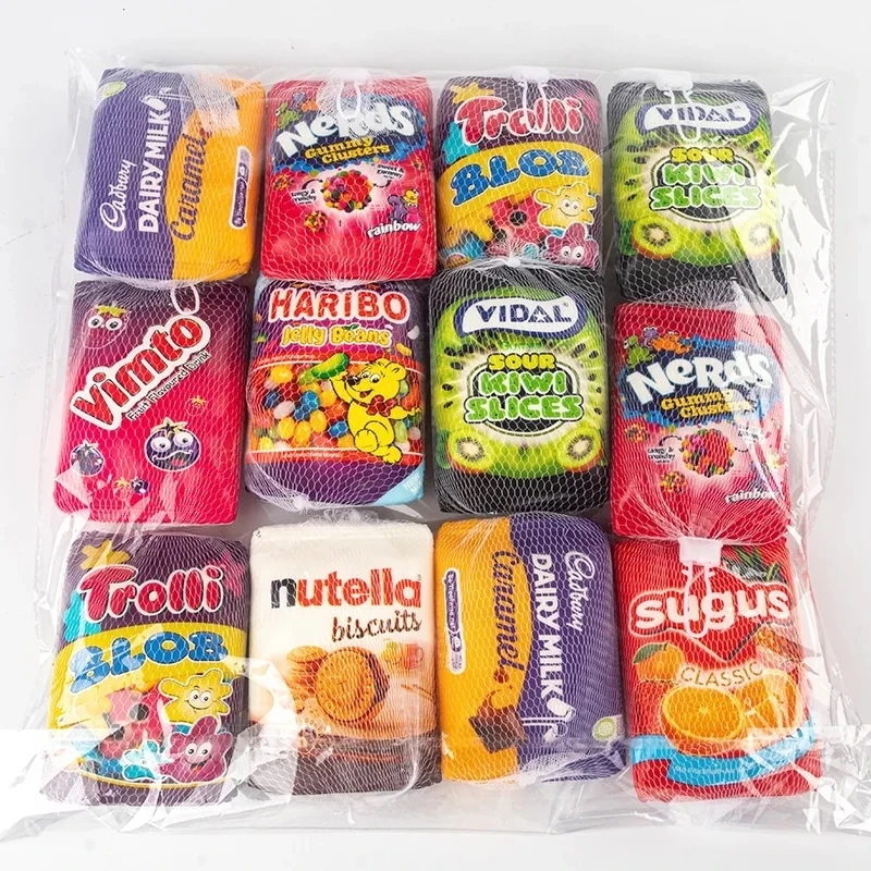 Random Simulation Chocolate Butter Sticks Squishy Toys Slow Rebound Squeeze Toys Stress Relief Sensory Toys Party Favors