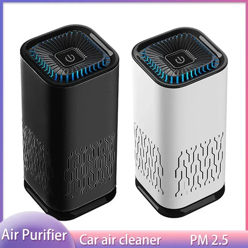 

Xiaomi Youpin Car Air Purifier Home Vehicle Cleaner Air Freshener HEPA USB Cable Remove Smoke Odor Compact Desktop Purifiers New