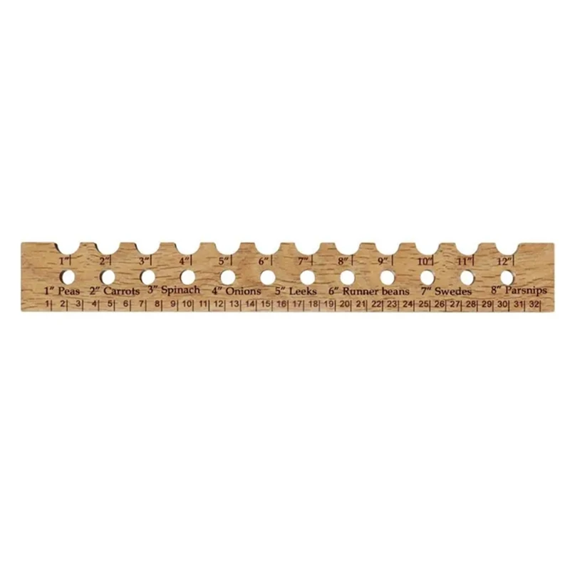 

New Wooden Ruler Planting Ruler Planting Distance Ruler Wooden Gardening Tools Wooden Planting Spacer, Fine Workmanship