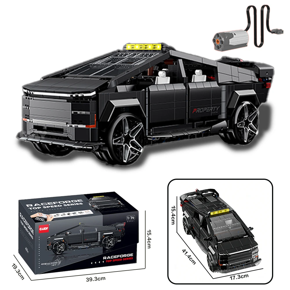 

Новая модель радиоуправляемого пикапа-конструктора 1:14 с электроприводом и подъемным шасси, для самостоятельной сборки, игрушка из кирпичиков