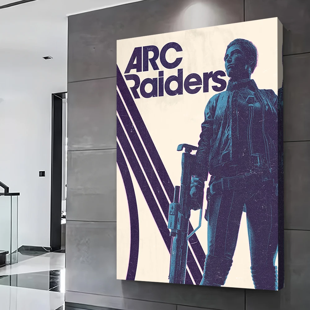 Arc Raiders Poster Customizable Printed Canvas Painting Wall Art Gift for Decorative Picture Posters Living Room Decoration Home