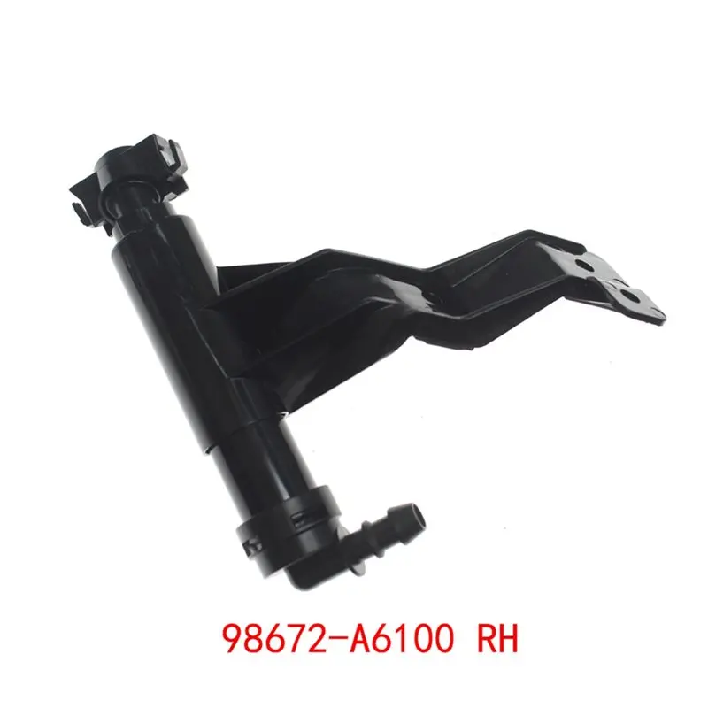 【Price Drop !!】 Headlamp Washer Nozzle Front Headlight Spray Water Jet Replacement 98672-A6100 98671-A6100 For I30 2017-