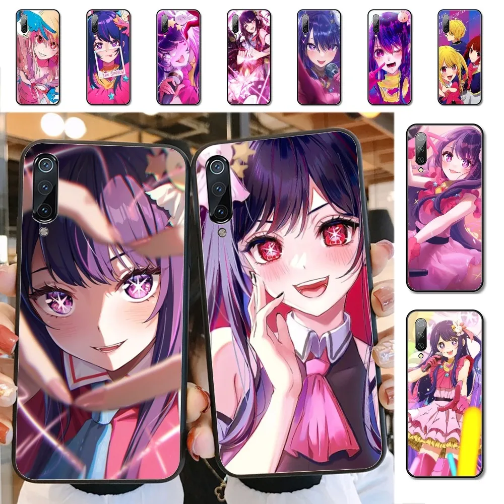 Anime O-Oshi N-No Ko Hoshino  Phone Case For Xiaomi Mi 5X 8 9 10 11 12 lite pro 10T PocoX3pro PocoM3 Note 10 pro lite