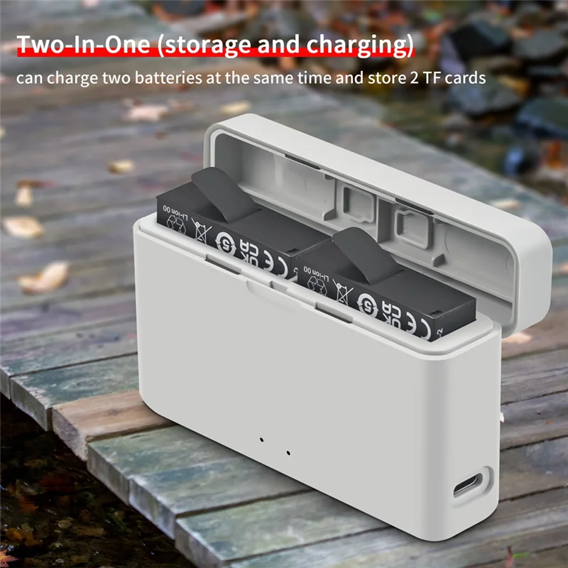 A24U For Insta360 Ace Pro Charger Sports Camera Accessories For Insta360 Ace Battery Storage Case