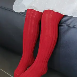 1 pacote de meia-calça básica simples com listras verticais para bebês meninas, adequada para a vida diária 8 principais vendas meia calça termica menina - №8