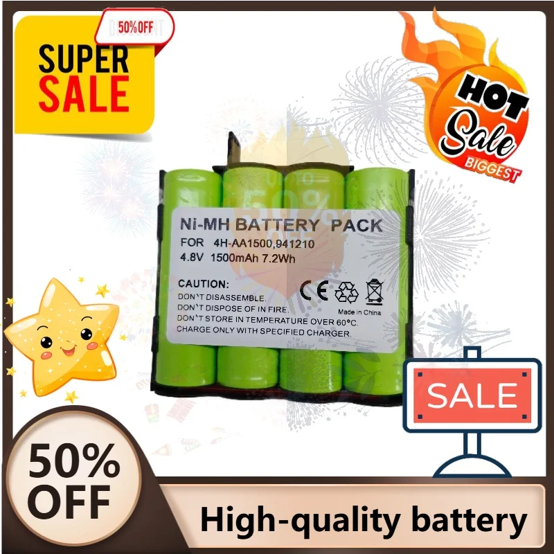 SWZY 4H-AA1500 4.8V 1500mAh 2000mAh Muscle Electrical Stimulator Battery for Compex Fit 1.0 3.0 SP2.0 4.0