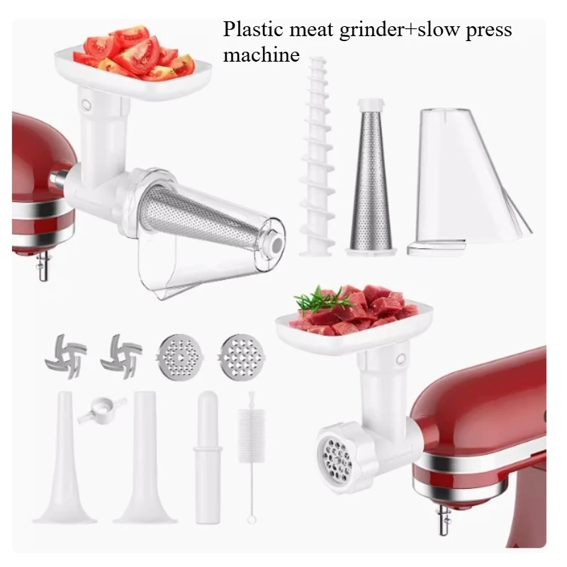 

Apply To KitchenAid Cooking Machine Noodle Making Accessories and Hook Meat Grinder Ice Cream Machine