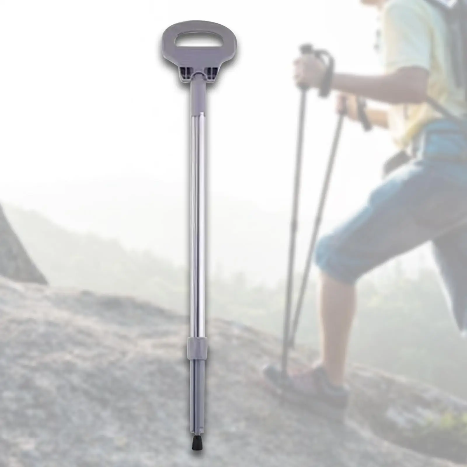 Sedile di canna portatile robusto bastone da passeggio leggero 2 in 1 sedia da passeggio per anziani anziani uomo donna alpinismo