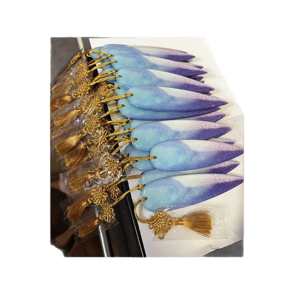 Cosplay Gradient Kpop Demon Hunter Zoey Cosplay Dart Boomerang Weapons Costume Props Arms Adult Girl Halloween Accessorie