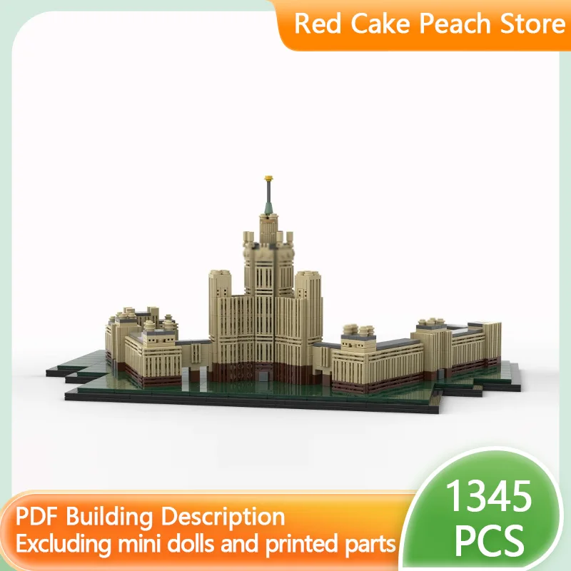 

City Street View Model MOC Building Bricks Skyscraper Building Modular Technology Children Holiday Gifts Assemble Toys Suit