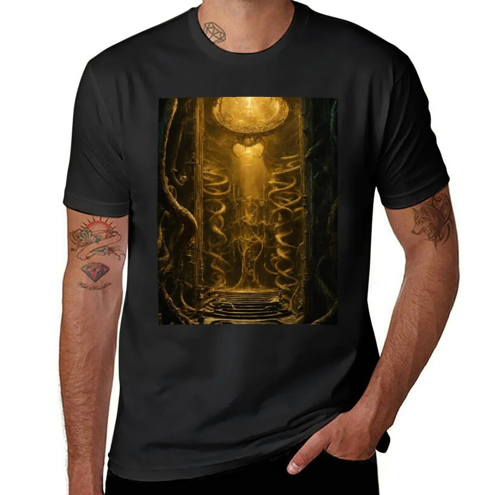 Inside an alien planet T-Shirt tops customizeds plain heavyweights plain black t shirts men