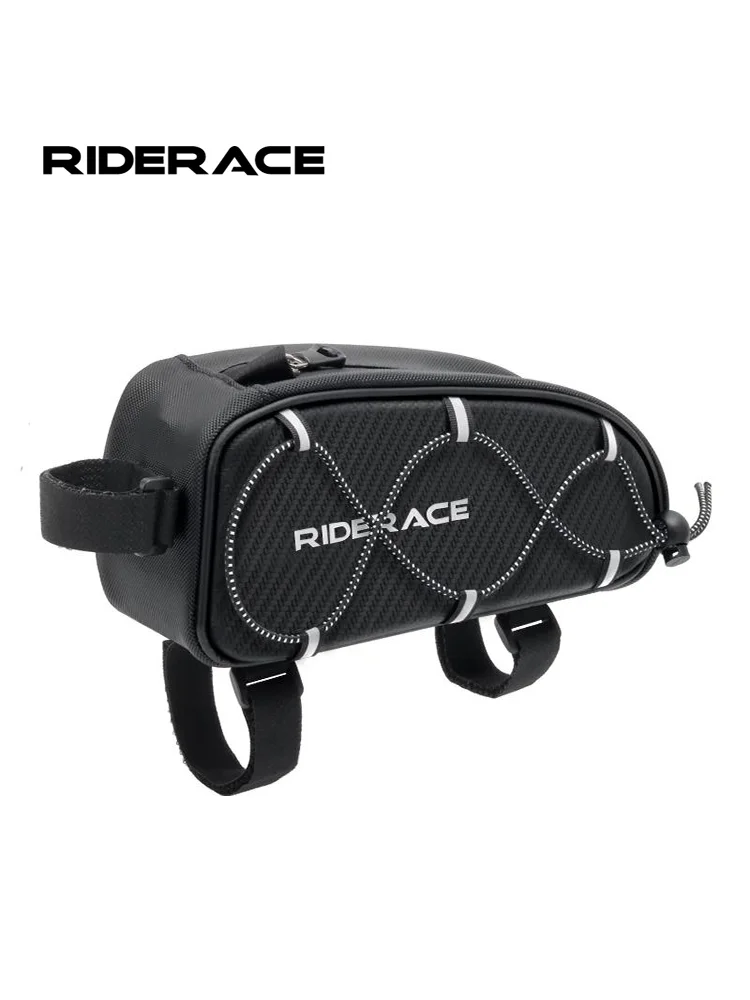 

RIDERACE Bicycle Portable Top Tube Bag PU Rainproof Waterproof MTB Gravel Bike Handlebar Front Bag Road Cycling Accessories