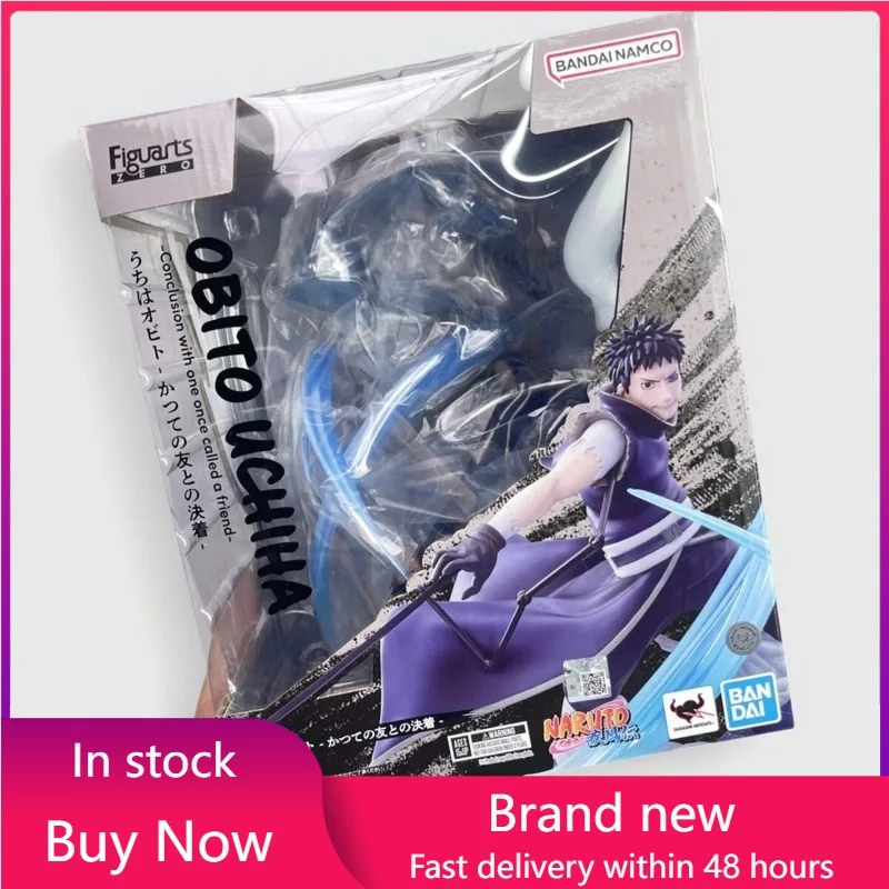 

In Stock Bandai Figuarts zero Naruto Uchiha Obito 21cm PVC Action Anime Figure Model Toys Figure Collection Doll Gift