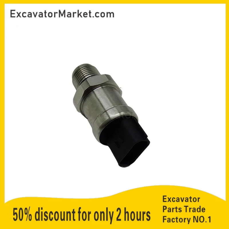 

For 4436271 4436535 4436536 Hitachi 120 200 240 330-2-3-5-6 Hydraulic Pump High Pressure Sensor Interior Excavator Parts