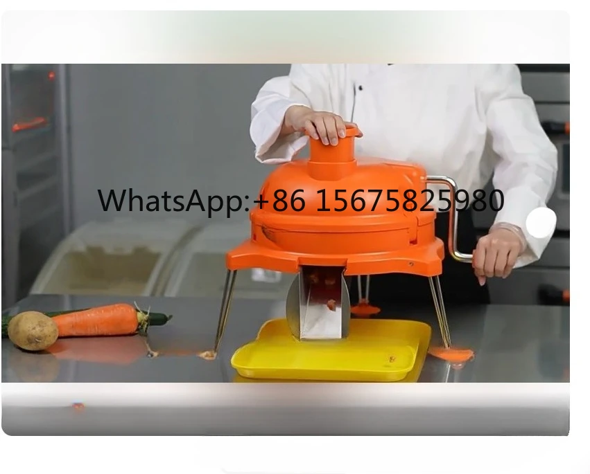 Plastic Commercial Vegetable & Fruit Dicer Labor-Saving Easy Cut Salad Maker Tool