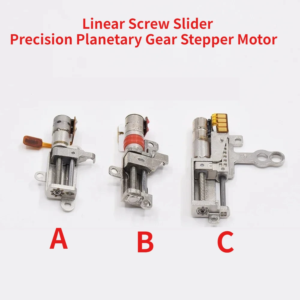 1pc DC5V 2-Phase 4-Wire Stepping Motor 5mm Micro with Precision Planetary Gearbox for DIY Camera Linear Screw Metal Slider Block