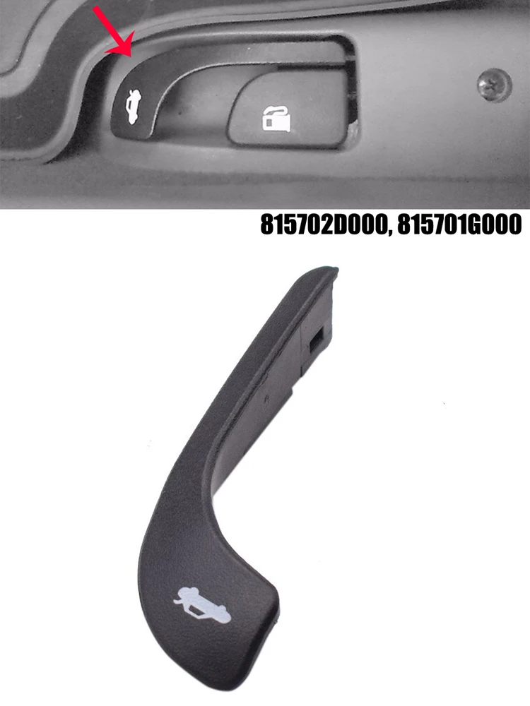 Car Interior Rear Taligate Trunk Lid Door Handle Replacemnt Black Plastic Fit For Hyundai For Elantra 81570-2D000 815701G000