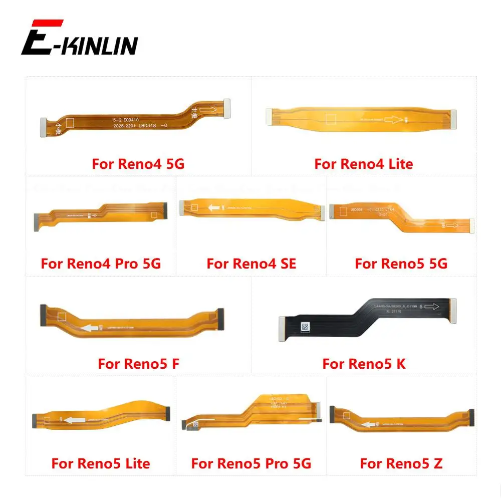 Main Motherboard LCD Display Connector Flex Ribbon Cable For OPPO Reno4 Reno5 Pro Lite SE F K Z 5G