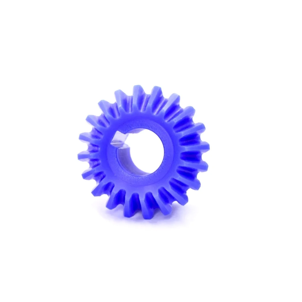 1:1 Nylon Bevel Gear 1.5M 16/20/25/30 90-Degree Plastic Equal Diameter Bevel Gear BLUE Keyway HOLE