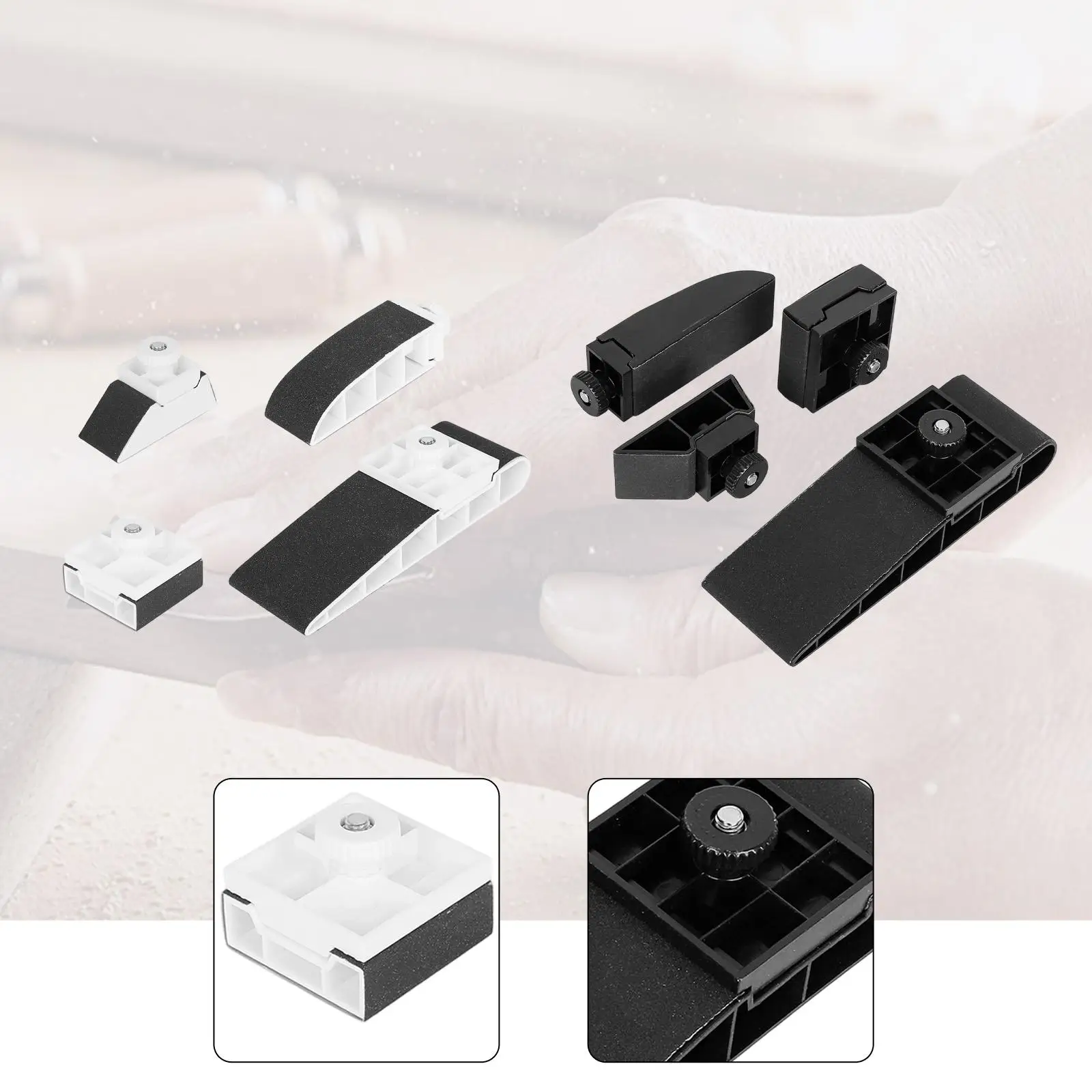 

4Pcs Sandpaper Blocks Surface Polishing Tool for Wood Car Body Handmade DIY Leather Craft Accessories Sanding Blocks