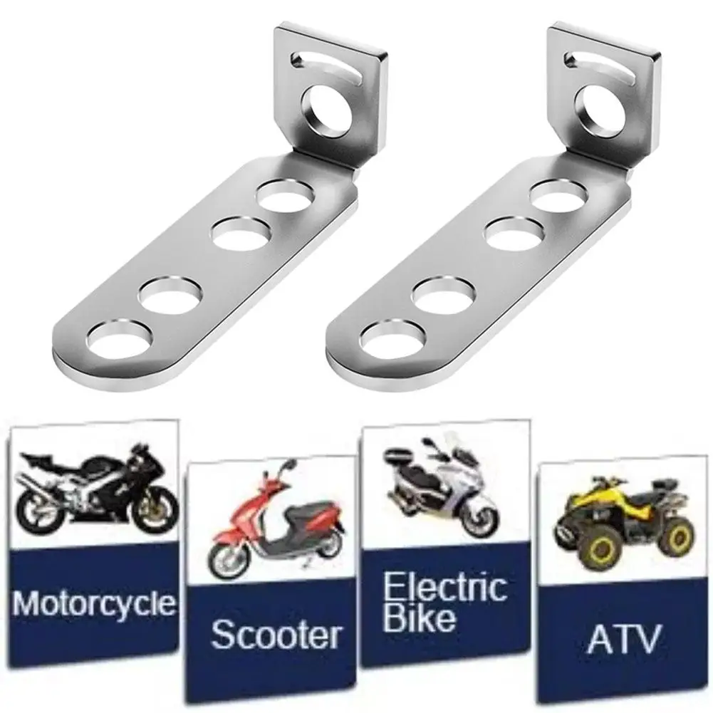 

1/2Pcs Universal Mounting Bracket For Motorcycle Headlight Rearview Mirror Spotlight Signal Lamp Fixed Bracket