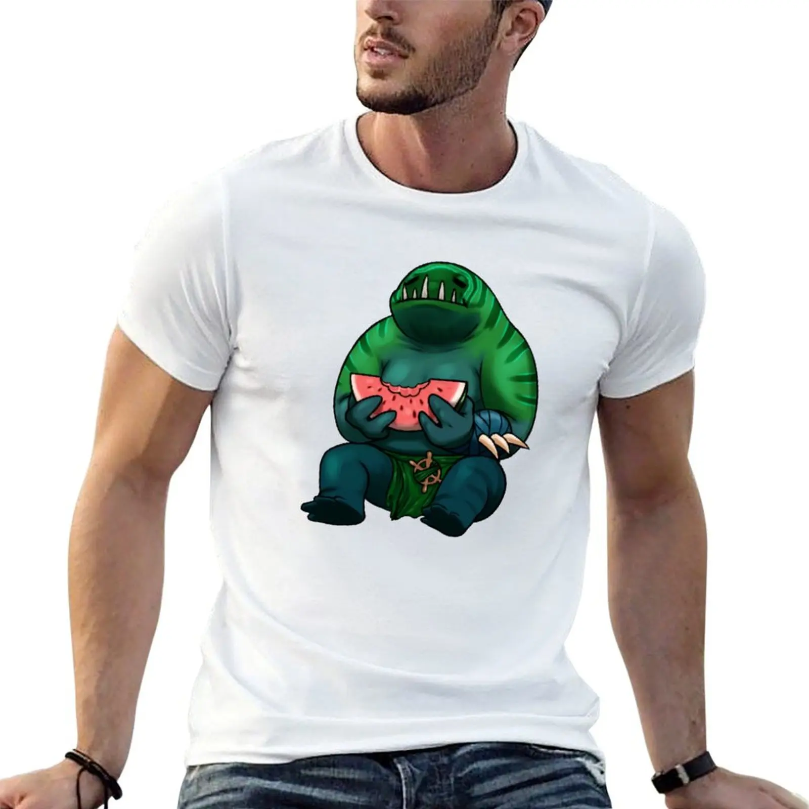 

Dota 2 - Tidehunter T-Shirt essential t shirt funny t shirts dark humor t shirts for man pack white T-shirt