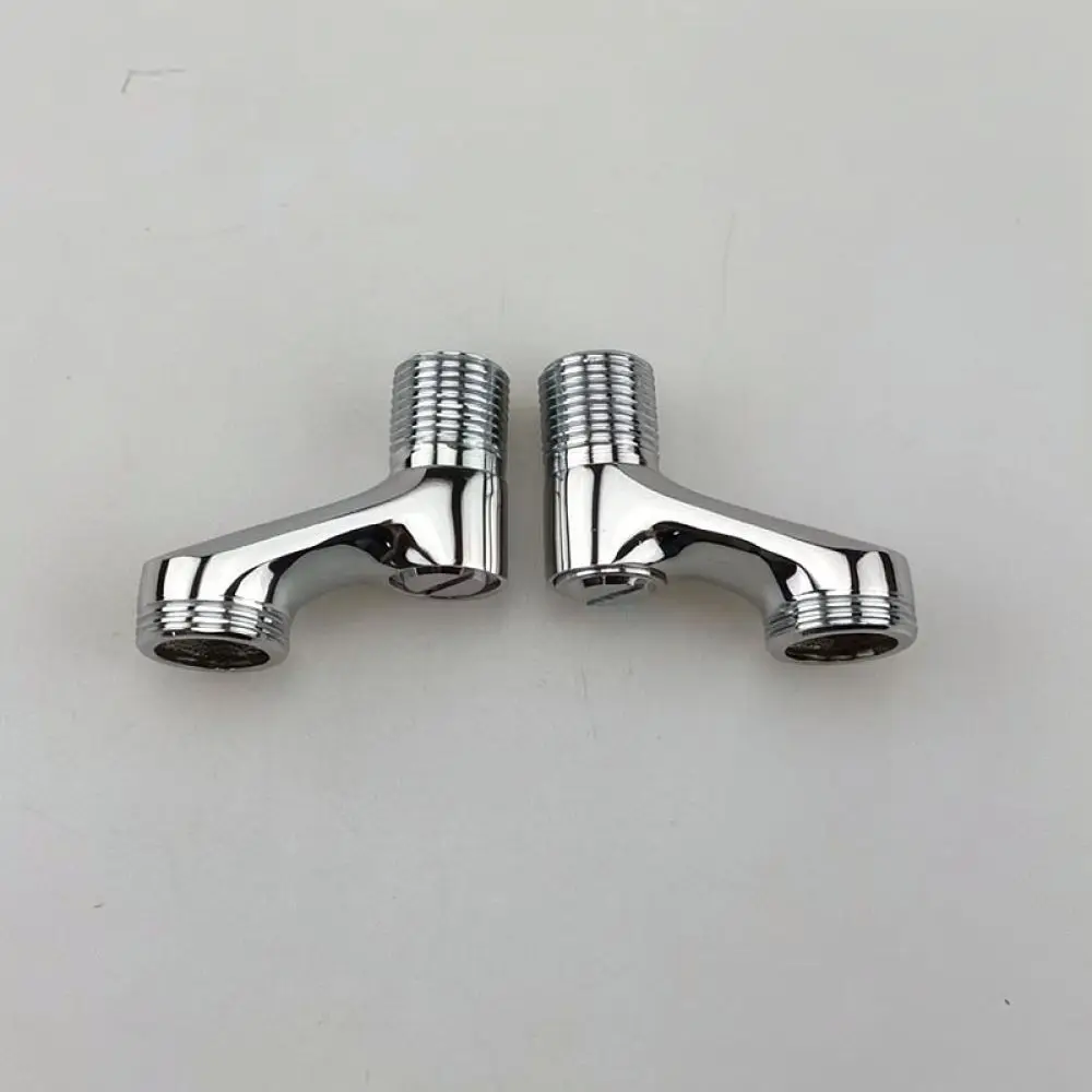 Brass Offset Faucet Adapter Adjustable Plumbing Fitting Eccentric Connector For Kitchen Bathroom Tap Installation Tool