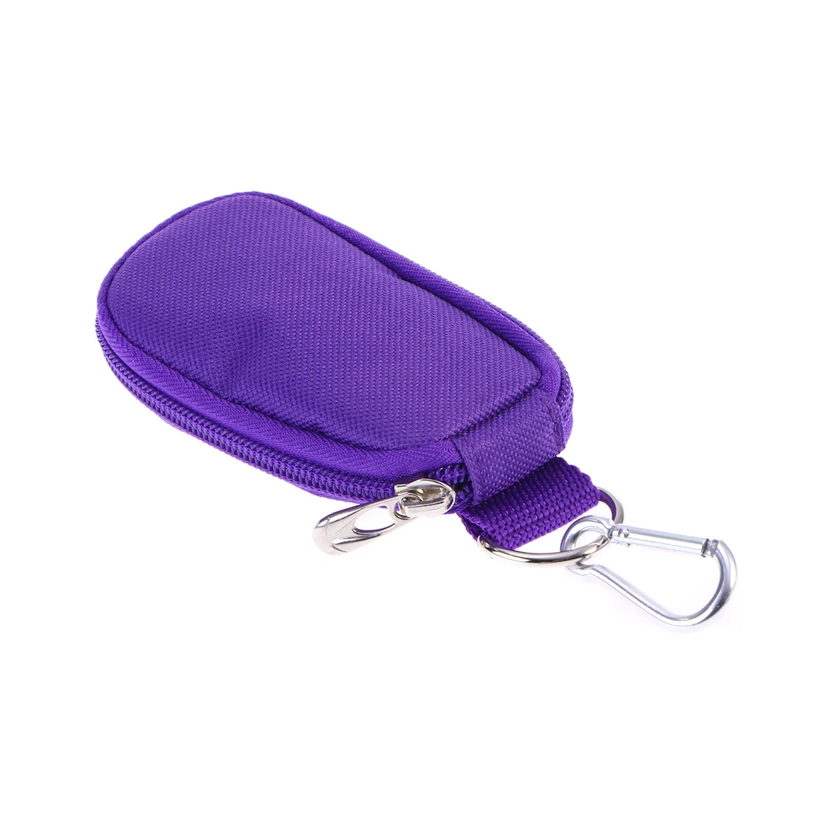 

Essential Oil Key Bag Purple Portable Handle Sturdy Zipper For Travel Home Beautifully Lined Oil Cases Storage