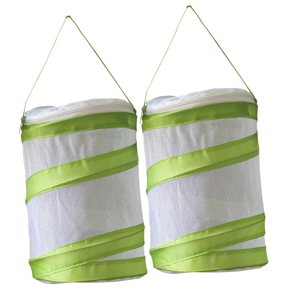 2 Pezzi Gabbia per Insetti per Bambini da Esterno, Portatile con Manico, Scatola per l'Osservazione della Natura, Casa per Insetti per Bambini