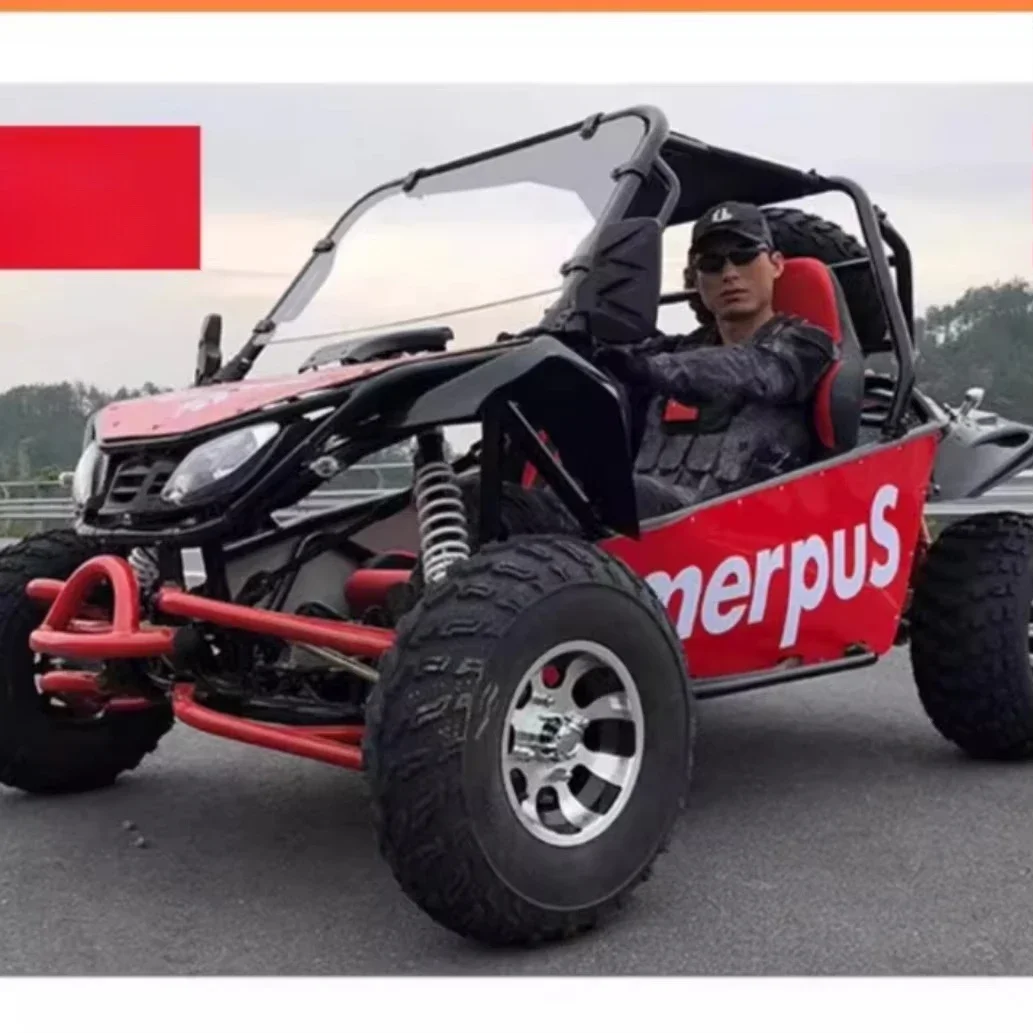 New off-road go-kart all-terrain UTV adult children gasoline electric beach car four-wheeled venue motorcycle