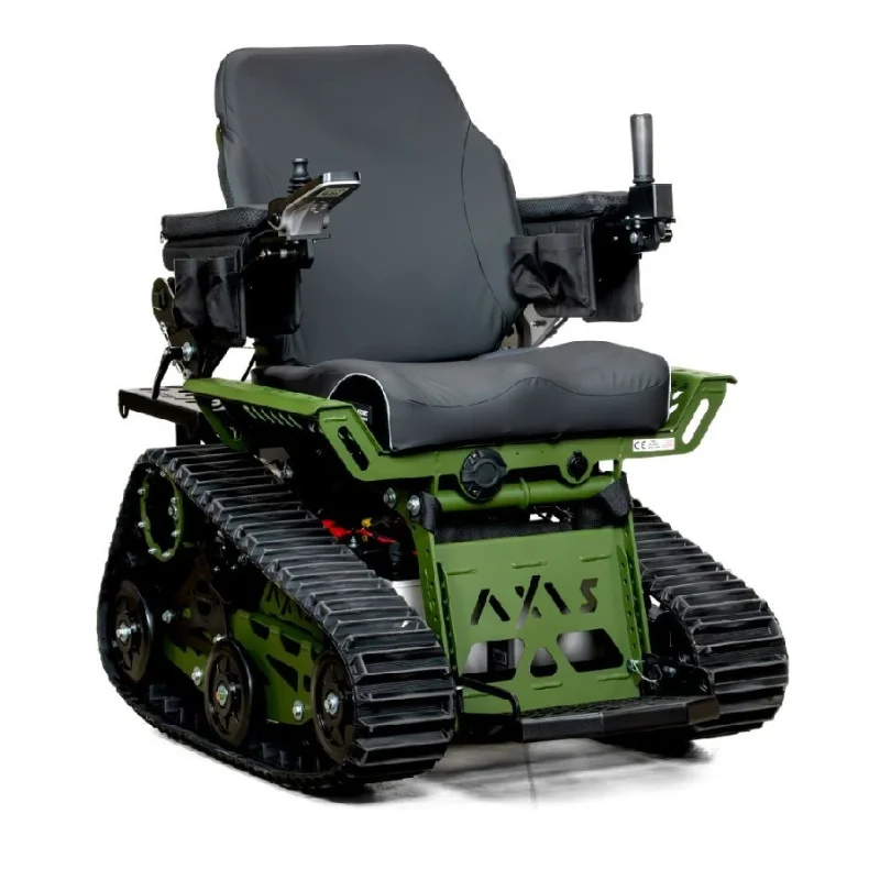 Best Electric Track Wheelchair Heavy Duty Electric Chair for All Surfaces with Good Stability and Control