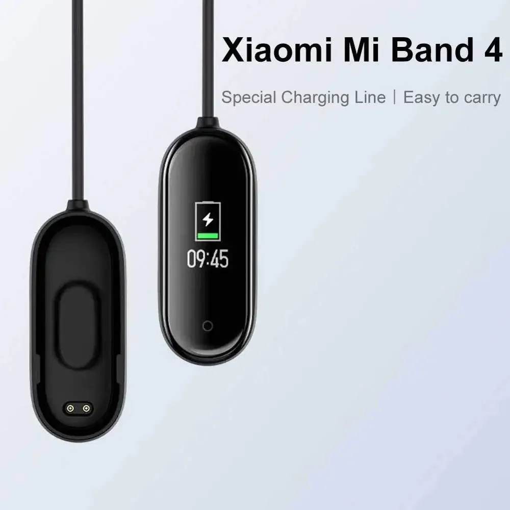 USB Charger Cable For Xiaomi Mi Band 4 20CM Charger  Dock Charging Cable Data Cradle For Xiaomi MiBand  4 USB Charger