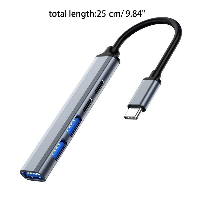 Adaptateur Hub USB type-c multifonctionnel 5 en 1, convertisseur type-c vers PD USB C USB2.0 USB Gadget d'extension