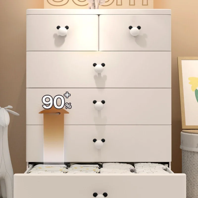 

Kids Wardrobes Closet Bedroom Clothes Dresser Hangers Storage Organizer Shelves White Kindergarderobe Modern Furniture CY50CW