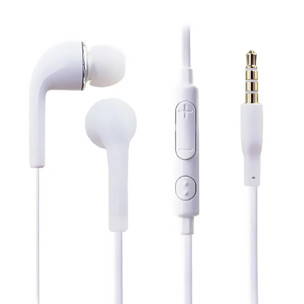 

Pop 100pcs/Lot Good Quality Kecesic Headsets In-ear Earphones Headphones Hands-free With Mic For Samsung HTC Xiaomi Phones