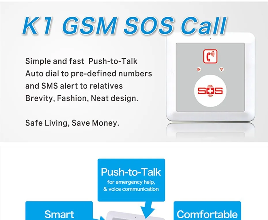 Imagem -05 - Home Alarme Painel 2g 4g Sos Caller Alarme Dialer Botão Painel de Discagem do Telefone de Emergência para Cuidados Idosos k4