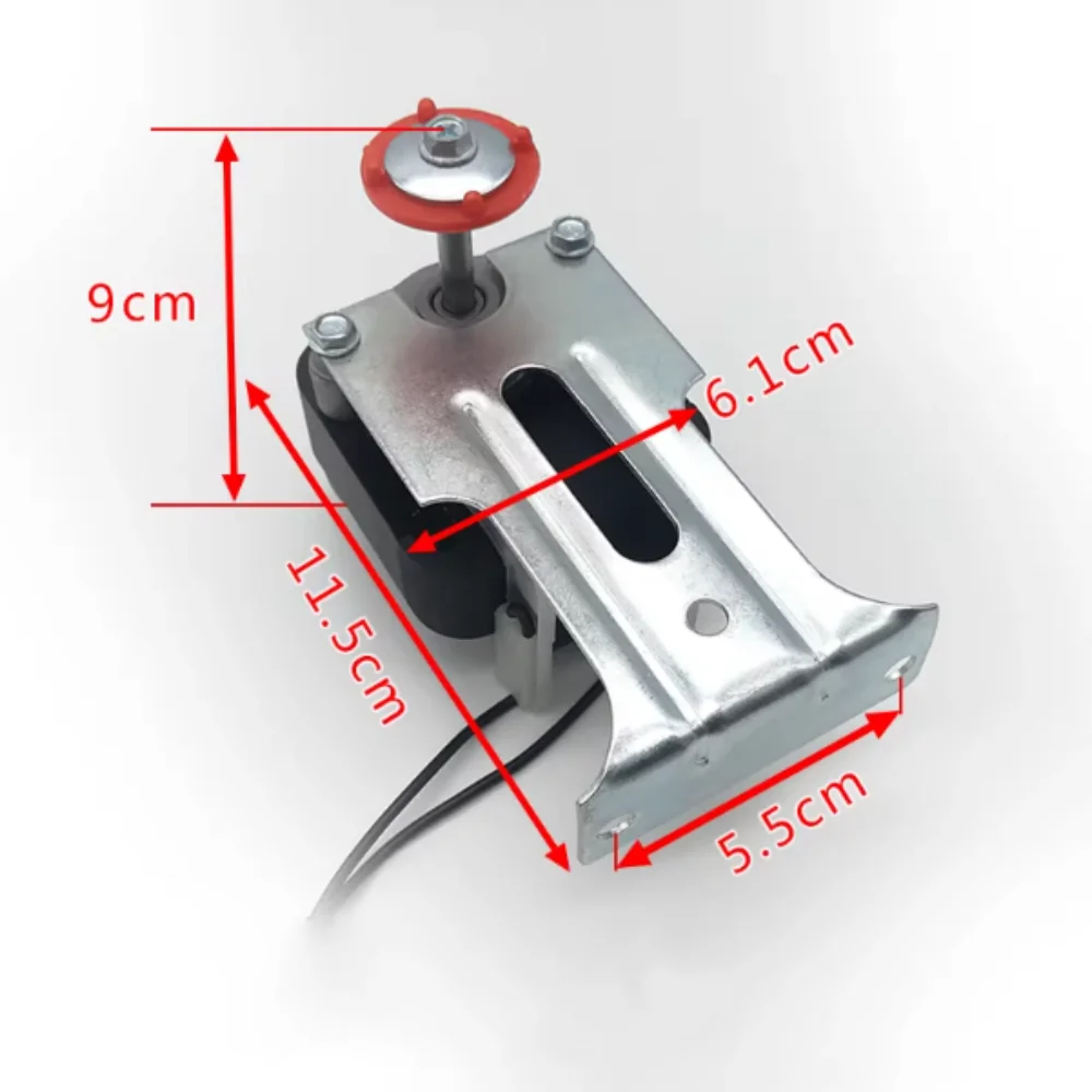 new for Refrigerator display cabinet cover pole asynchronous motor motor with fan blades YZF-PSC4W 220V accessories