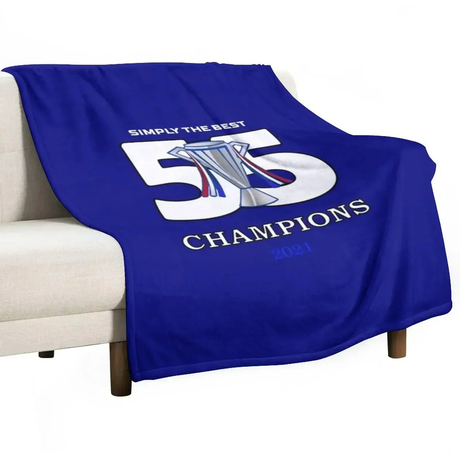 Rangers 55 Champions Throw Blanket Blankets For Baby Luxury Softest Nap Thermal Decoratives Blankets
