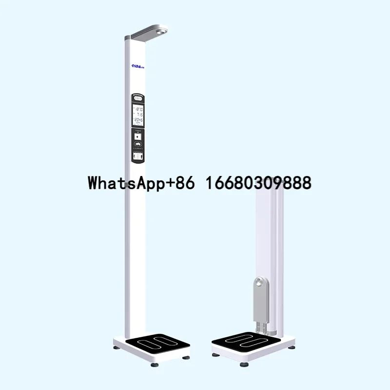 

Medical weight and height scale ultrasonic measurement height and weight machine for healthcare center pharmacy