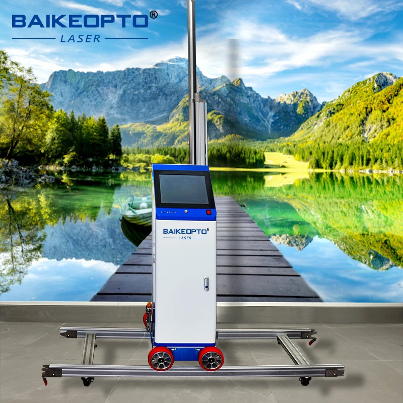 تصميم الطابعة على الحائط طابعة حائط عمودية ثلاثية الأبعاد/لوحة جدارية ثلاثية الأبعاد طابعة حائط نافثة للحبر الرقمية بالأشعة فوق البنفسجية #2