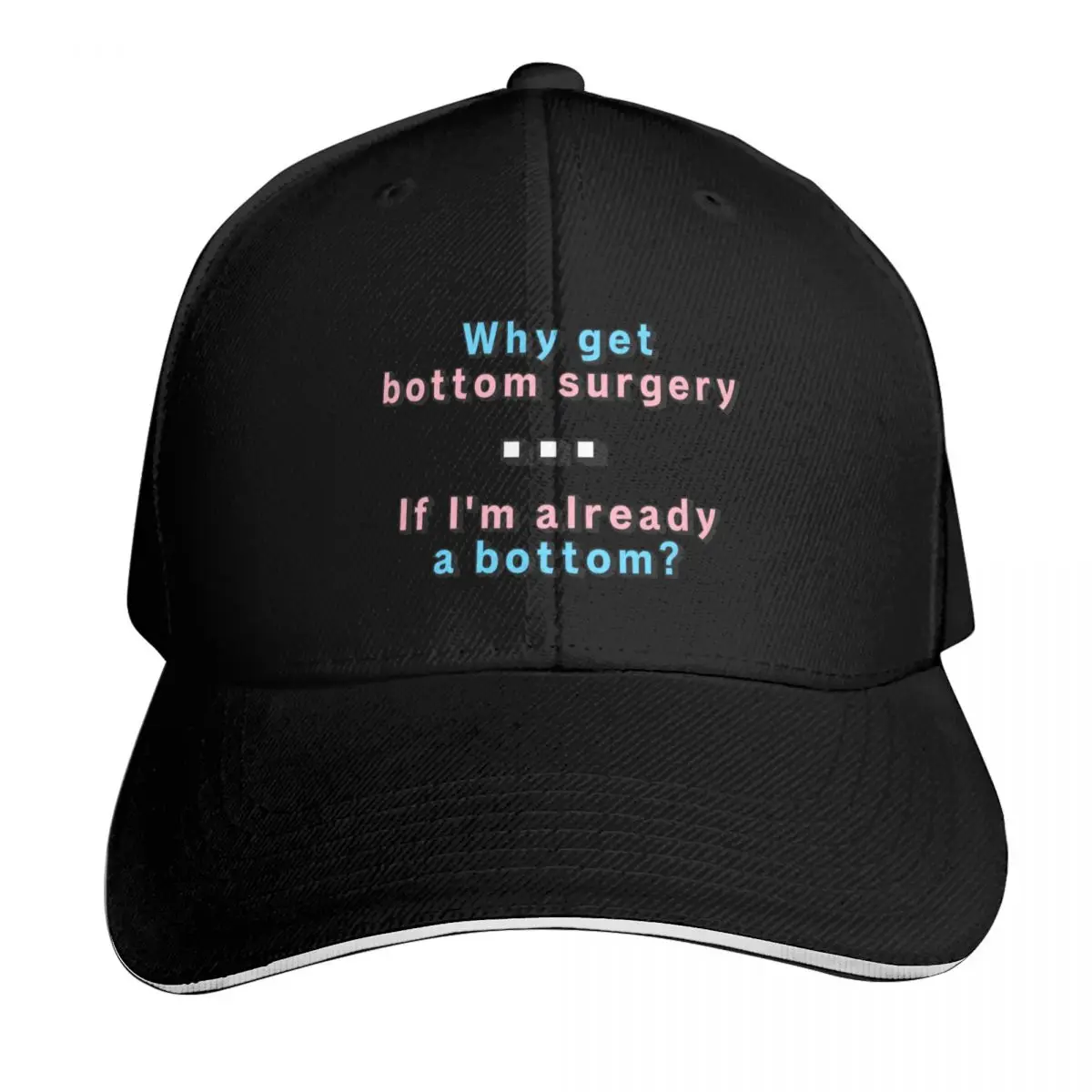 Bottom surgery Baseball Cap cute Kids Hat Wild Ball Hat beach hat Women's Men's