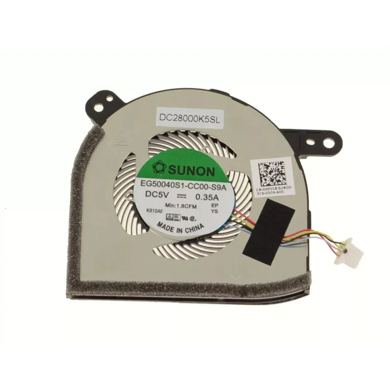 

Z New For Dell Latitude 12 5290 2in1 CPU Cooling Fan Cooler HFV18 0HFV18