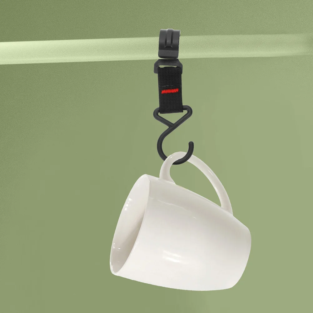 

15pcs Outdoor Camping Hanging Hooks Portable Wind Pots Hanging Hooks Rope Hook For Tent Lantern Pot Storage Utility Hanger