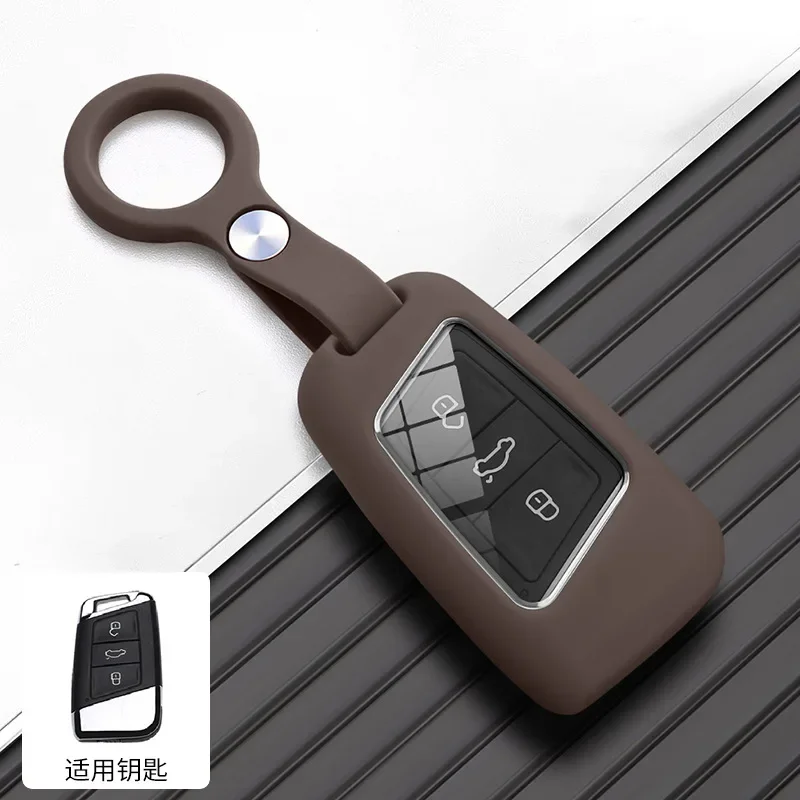 Smart Key Fob Cover For VW Tiguan L Lamando Magotan Passat Teramont Atlas Tayron Lavida Sagitar Jetta Arteon CC T-Roc