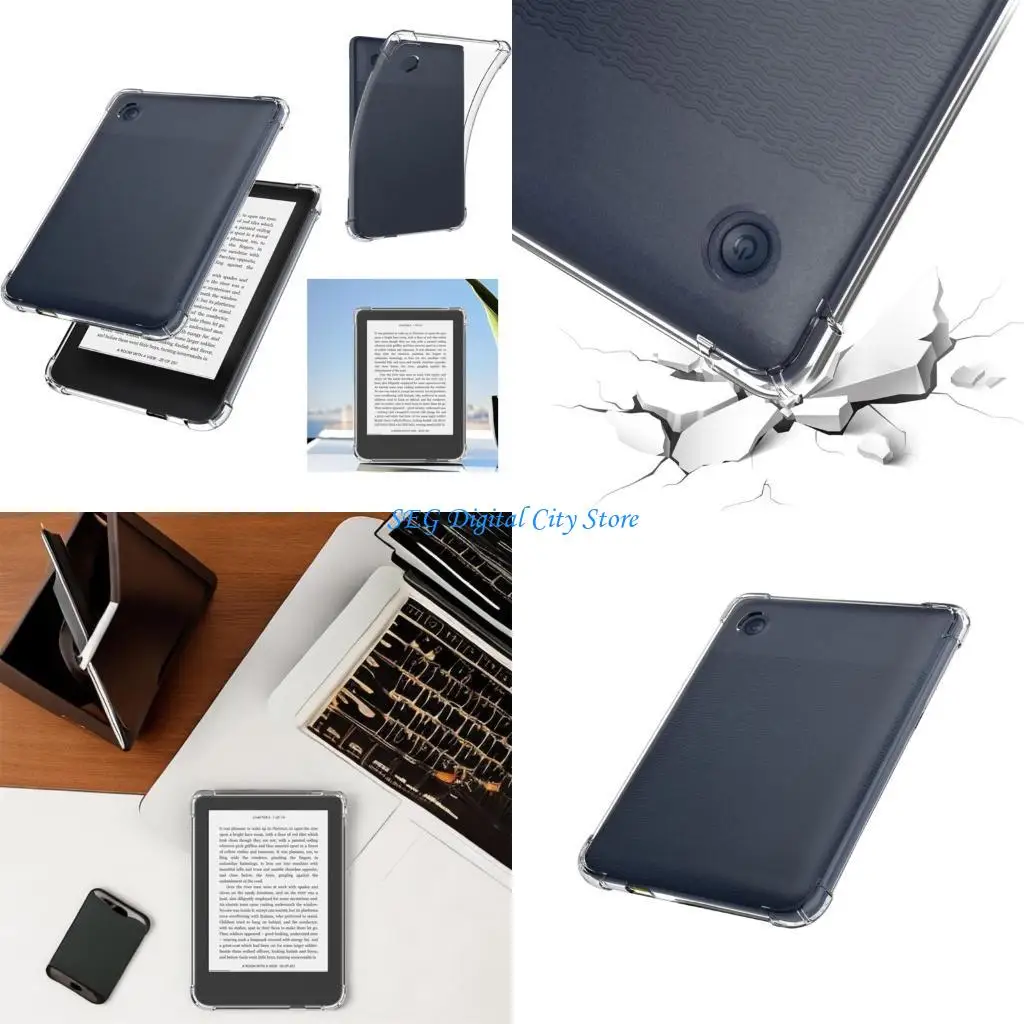 

U75B Shockproof Soft Silicone Flexible Back Cover Transparent for Libra Colour 7"