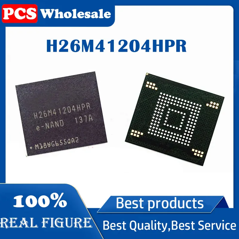 H26M41204HPR EMMC ver 5.1 BGA-153 H26M41204 In Stock 8GB RAM