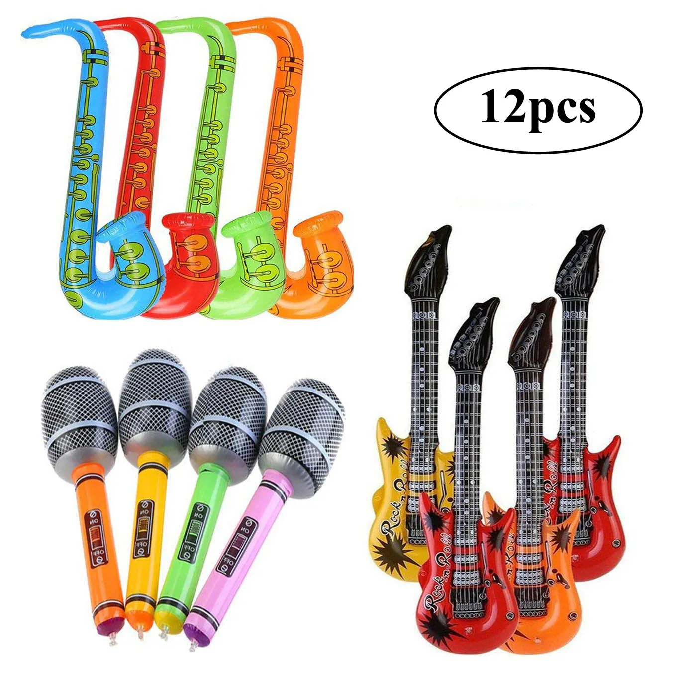 inflatable-instruments-for-kids-microphones-party-props-music-guitar-toys-musical