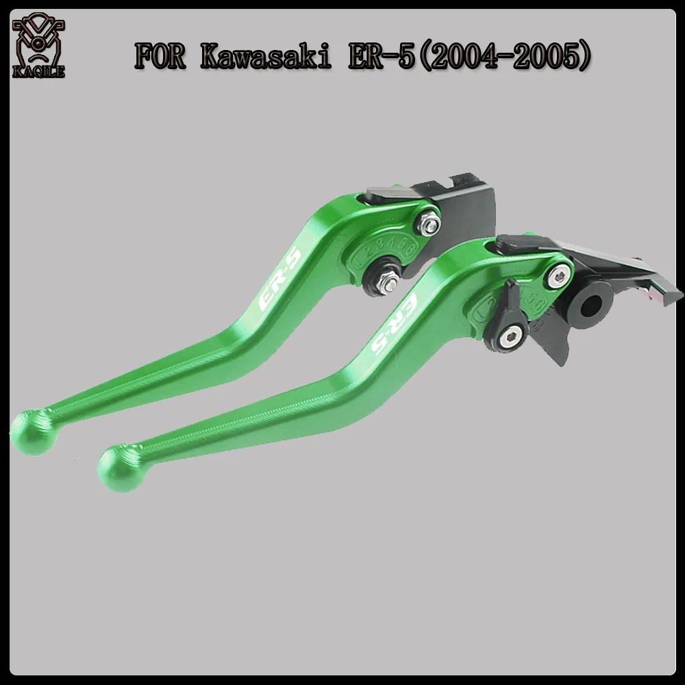 

For Kawasaki ER-5 E R - 5 2004-2006 Motorcycle Accessories CNC Handlebar Adjustable Folding Extendable Brake Clutch Levers